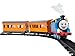 Lionel Mattel Thomas & Friends Battery O Gauge Toy Train Set with Remote, Locomotive, Train Cars, & Track with Authentic Train Sounds, Lights, & Water Vapor Smoke Effects for Kids 4+