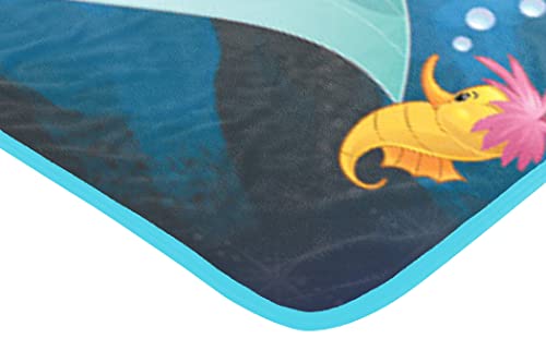 Northwest Cobertor Ariel Micro Raschel da Disney, 117 x 152 cm, Boia Amigos
