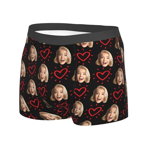Personalized Custom Boxers For Men - Funny Face Custom Underwear2