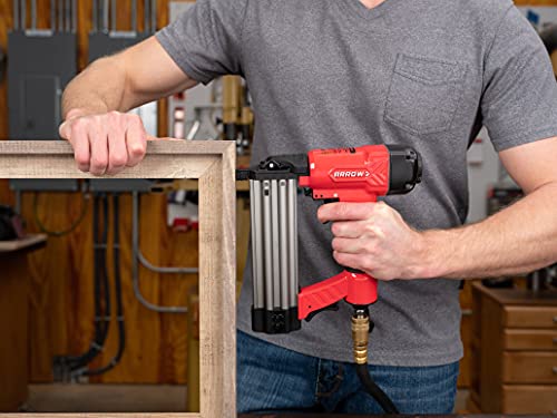 Arrow PT18G Gauge Oil-Free Pneumatic Brad Nailer - Small Light Trim and Interior Molding Work, Operates Up to 100psi Compression Unit, Fits 5/8", 3/4", 1", 1.5", 2" Brad Nails by Arrow Fastener - Image 8