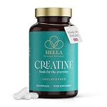 Creatine Monohydrate Capsules for Women - Clean, Unflavoured Pure Supplement for Busy Mothers & Professionals. Supporting Muscle Growth, Strength & Energy - Premium UK Creatine Capsules
