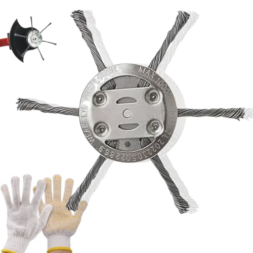 Pack of 3 Universal Replacement Brush Cutter Heads for String