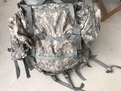 molle ii shoulder straps and waist belt