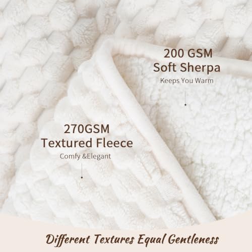 Image of Alomidds Fleece Weighted Blanket for Adults 15Lbs, 60 inchx 80 inch