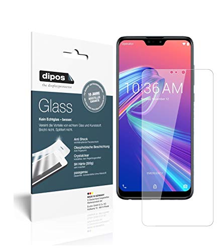 dipos I 2X Protector de Pantalla Compatible con ASUS ZenFone MAX Pro (M2) Vidrio Flexible Cristal Proteccion 9H