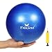 Small Pilates Ball with Pump 9 Inch Mini Bender Ball for Stability Pilates Yoga Barre Physical Therapy Core Training