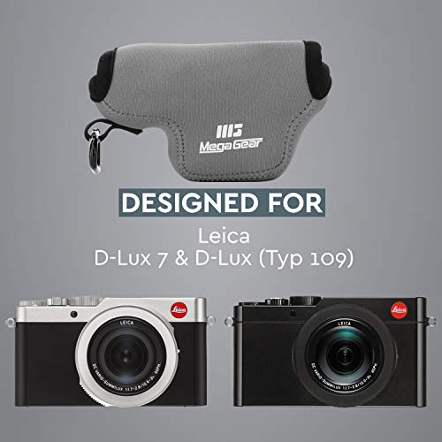 Funda neopreno MegaGear para cámara Leica D-Lux 7 gris miniatura 6