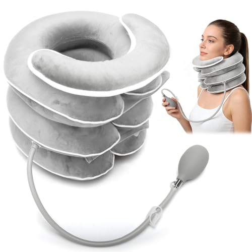 Estirador de cuello almohada cervical hinchable