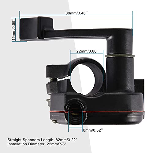 Goofit Universal 7/8" 22Mm Throttle Lever Thumb Control Handle Assembly Replacement For 50Cc 70Cc 90Cc 110Cc 125Cc 250Cc Atv Quad Go Kart Taotao Pit Bike #TOP1