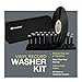 Knox Gear Vinyl Record Cleaning Kit to Reduce Static, Skips, Dust and Fingerprints - Includes Record Cleaner Fluid, 2X Disc Spin Record Brush