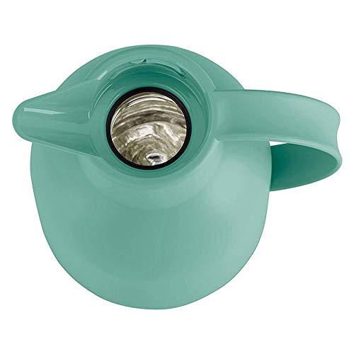 Miniatura 5 de Emsa Samba F40102 - Jarra Térmica 1 L, Plástico, Cierre Quick Press, 100 Hermético, 12 H Caliente, 24 Horas De Frío, Polvo Verde