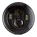 ANR 7" LED Headlight compatible For Harley Davidson MOTORCYCLE BLACK HID PROJECTOR LED LIGHT BULB compatible for Jeep Wrangler JK LJ CJ LED Headlamp