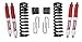 Skyjacker 176BK-N Suspension Lift Kit w/Shock Nitro Shocks 6 in. Lift Incl. Front Coil Springs Rear U Bolt Kit Rear Blocks Suspension Lift Kit w/Shock