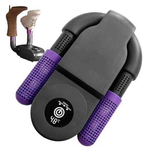 Sèche-chaussures électrique pliable avec minuteur pour gants et chapeaux de sport