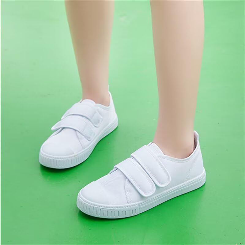 Kids Boy Girl White Casual Sport Shoes for School Walking Running4