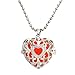 New 2026 Mexico Chime 1Pcs Heart Shaped Hollow Aromatherapy Cage Ball Essential Oil Diffuser Perfume Lockets Pendants Without Chain Jewelry Fashion Accessories Creative Gift