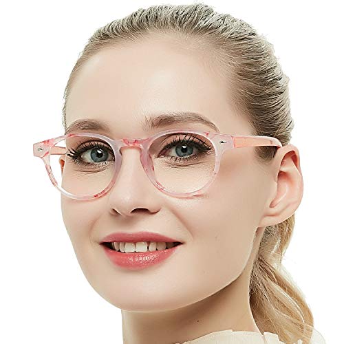 Image of OCCI CHIARI Blue Light Reading glasses Women 1.0x Computer Readers for Petite Face(1.0 1.25 1.5 1.75 2.0 2.25 2.5 2.75 3.0 3.5 4.0 5.0 6.0)