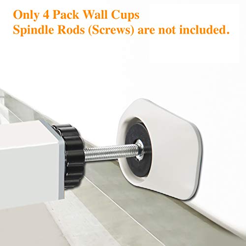Vmaisi HX04-2 Baby Gates Wall Pads (4 Pack Guard) Safety Indoor Gate Wall Protector thumb #6
