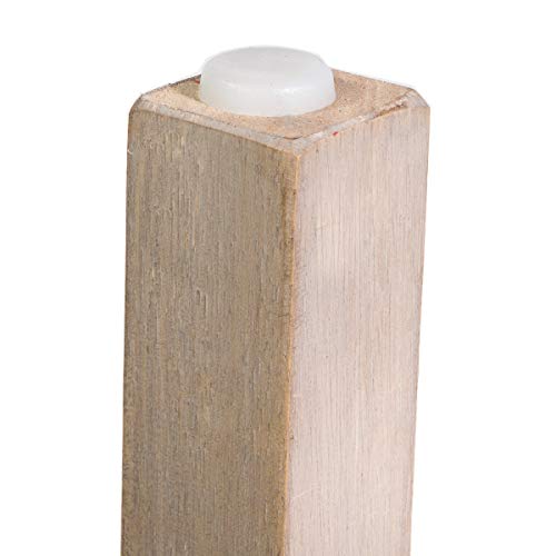 Barton Set of 2 Bar Stools Beige 28.5" Saddle Backless Premium Padded Indoor/Outdoor Nailhead Cushion Kitchen Counter Chairs Pub Seat Foot Rest - Image 6