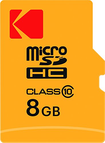 8GB microSDHC Speicherkarte mit SD-Adapter Class 10, microSDXC kompatibel