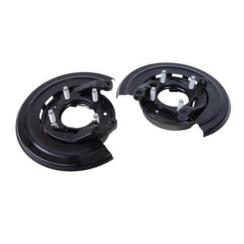 munirater Rear Left and Right Loaded Brake Backing Plate Replacement for F-250 2005-2012 Replacement for F-350 2005-2012 Replacement for F-450 2011-2012