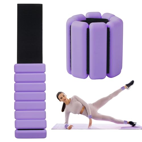 2 pezzi Peso del Polso regolabile Peso della Caviglia 900g