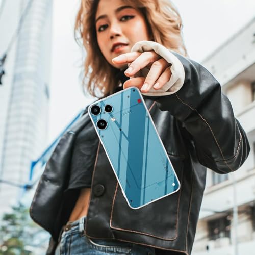 Image of Jkobi Silicone Back Cover Case for Nothing Phone 3A Lite (Clear Shockproof Case with Camera Protection | Soft and Flexible | Transparent)