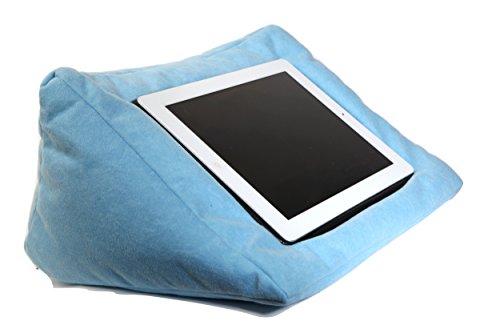 Cuscino di supporto per iPad compatibile (blu)