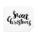 Sweet mas Quote Handwrite Cleaning Cloth Screen Cleaner 2pcs Suede Fabric