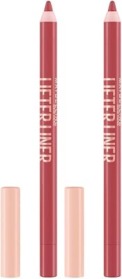 Lifter Liner Lip Liner Pencil with Hyaluronic Acid, Peaking (Pack of 2)