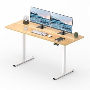 FitStand 120x60cm höhenverstellbarer Schreibtisch