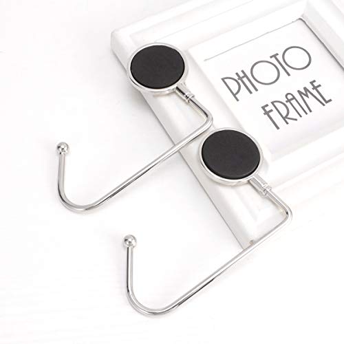 6 peças de metal redondo cabides de bolsa de ganchos de bolsa suporte de bolsa de meia de natal para