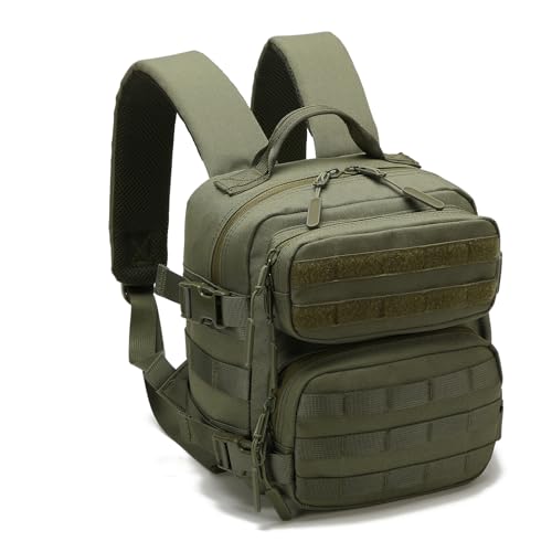 Image of 9L Mini Backpack for Men and Women, Small Backpack for Gym Hiking Travel Sports Running (Green)