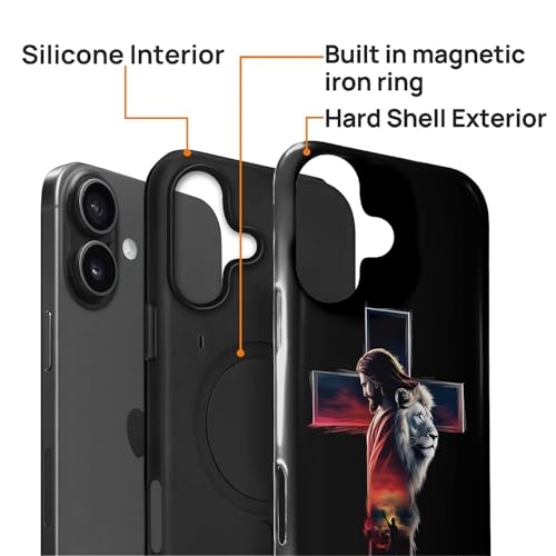 Coque iPhone 16 polycarbonate rigide et silicone compatible MagSafe - 4