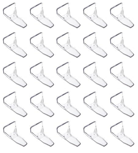 JSP Alpine Mini Snow Guards, 25-Pack, Clear