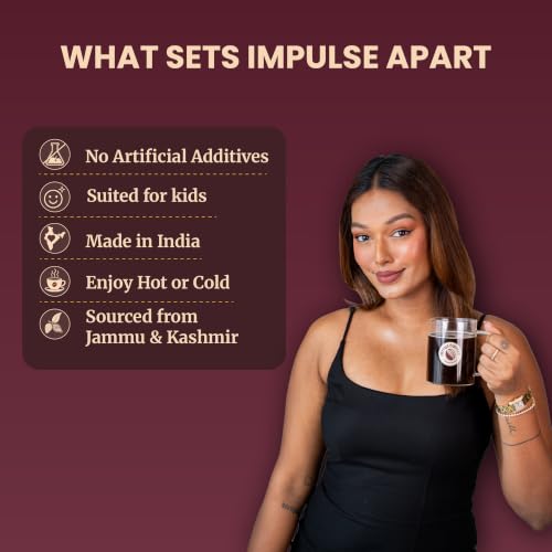 Image of Impulse Coffees Hum Tum aur Hot Chocolate Powder | Hot Chocolate Mix | Ideal For Warm & Cold Drinks | Aromatic Cocoa | Ideal Cocoa Powder For Milk | 220 Gms