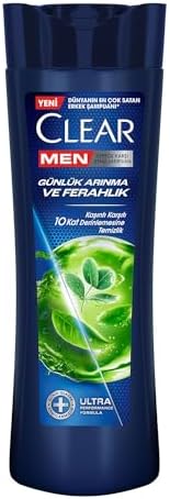 Clear Men Kepeğe Karşı Etkili Şampuan Günlük Arınma ve Ferahlık 350 ml — Amazon ürün görseli