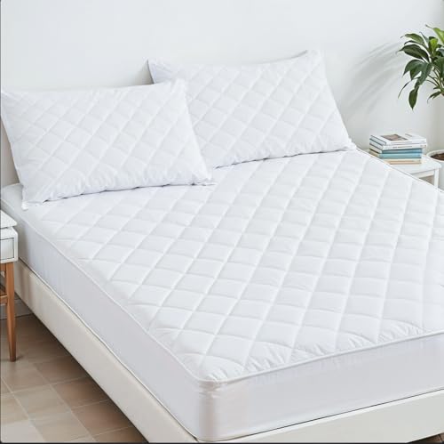 Protège-matelas matelassé hypoallergénique ZOUK pour préserver la fraîcheur du lit