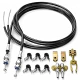 Universal Parking Brake Cable Kits 330-9371，Compatible with Wilwood MC4 and Combination Parking Brake (CPB...