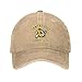 Orldit Uc Santa Cruz Banana Slugs Hat Adjustable Baseball Cap Cotton Cowboy Hat, Fashionable for Man Woman Natural