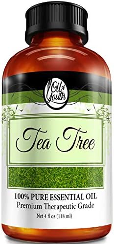 Oil of Youth Essential Oils 4oz - Tea Tree Essential Oil - 4 Fluid Ounces