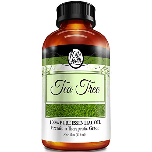 Oil Of Youth Essential Oils 4Oz - Tea Tree Essential Oil - 4 Fluid Ounces #TOP1