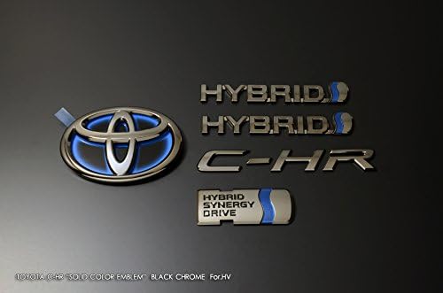 最新情報 新品 目玉 マットブラック トヨタc Hr Ngx50 用 T 9v ガソリン Mbk エンブレム リヤ2点set 車内用電装用品 Sportsmanskennels Com