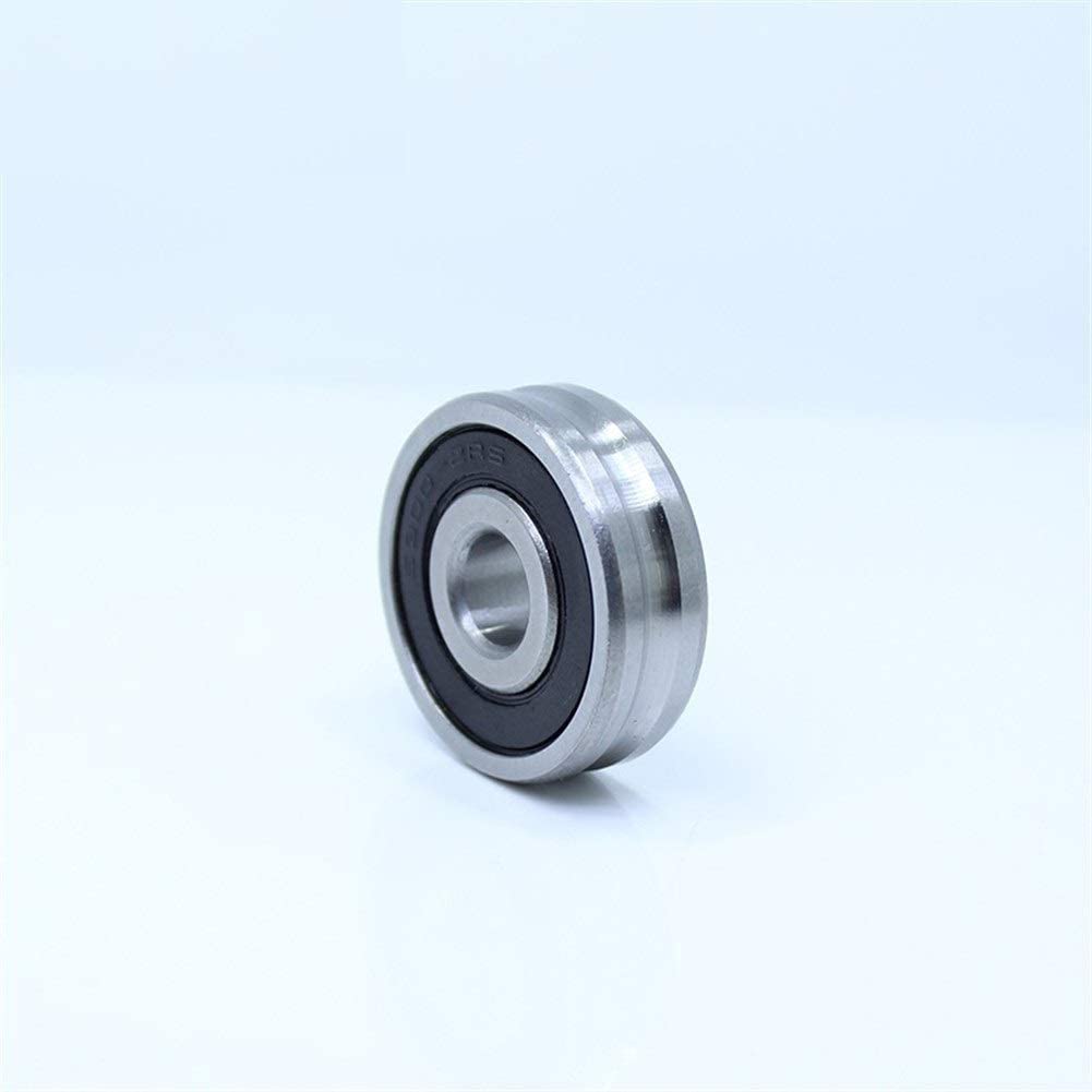 TMP1105 544162 pierścień zewnętrzny z łożyskiem U-Nut, 5 x 19 6 mm, łożysko wałeczkowe z liną drucianą, ciężki żuraw, łożysko koła U-Nut, 10 sztuk (051906U2 1)