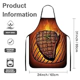 Zoom IMG-2 grembiule da barbecue con design Zoom IMG-2 grembiule da barbecue con design