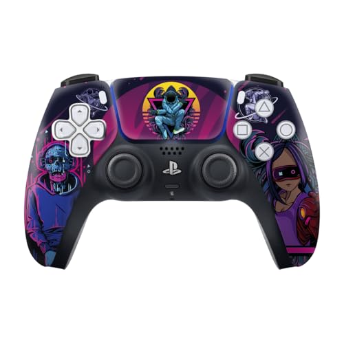PS5 Controller Skin - Premium 3M™ Vinyl Decal, Bubble-Free Application, Scratch-Resistant, Easy Peel & Residue-Free, Custom Gaming Sticker for DualSense, Gift-Ready Packaging (Cosmic)