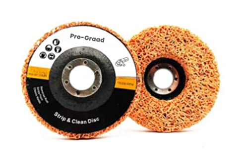 Disques de bande grain de céramique extra grossiers et longue durée Pro-Graad 10,2 cm, lot de 5