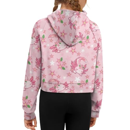 Girls Hoodies Sweatshirts Long Sleeve Half Zip Up Pullover Tops with Pockets Fall Winter Sweatshirts for Kids3