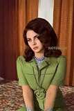  Lana Del Rey : Notebook and Journal Perfect for Birthday gifts and Fan club members: perfectly Lined journal with 110 pages , 6x9 inches