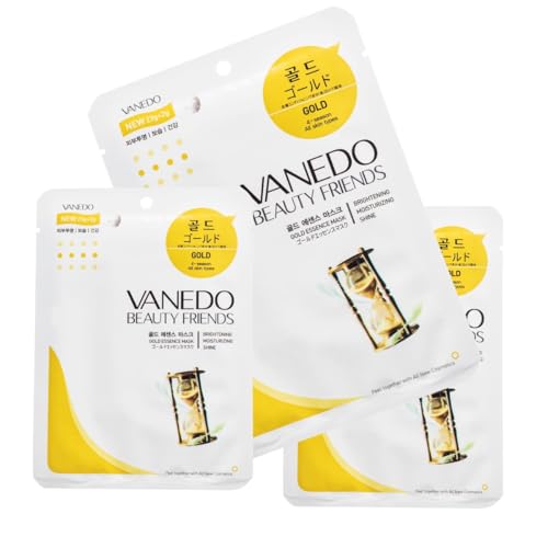 Kit 3 Unidades Máscara Hidratante Facial Coreana Beauty Friends -...